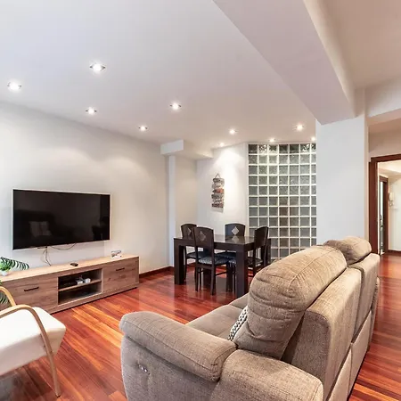 شقة Luminoso, Ascensor, Tranquilo, Centro De بلباو