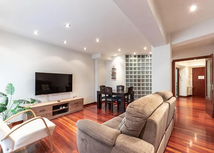 شقة Luminoso, Ascensor, Tranquilo, Centro De بلباو